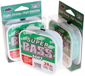 Linha Monofilamento Super Bass 250 Metros Verde - Marine Sports